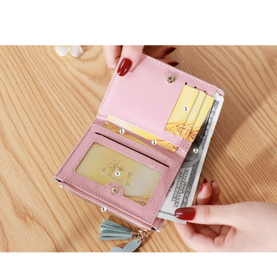 Ví nữ dài cầm tay dây đeo chéo thời trang nhiều ngăn tiện dụng (Hàng Chính Hãng) (được chọn mẫu)