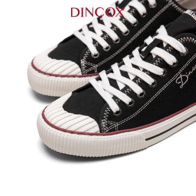 Giày Sneaker Vải Unisex DINCOX D21 Black Cách Ấn Tượng