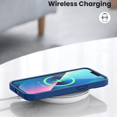 Ugreen UG80678LP546TK Navy Blue Silicone Ốp Lưng Iphone 13 Pro Max 6.7inch - HÀNG CHÍNH HÃNG