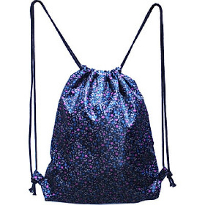 Balo Rút Dây Họa Tiết nhỏ vải dù siêu nhẹ