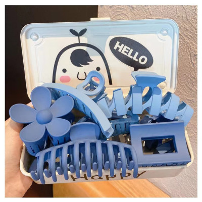 Sét 8 Kẹp Tóc Size To Phong Cách Hàn Quốc