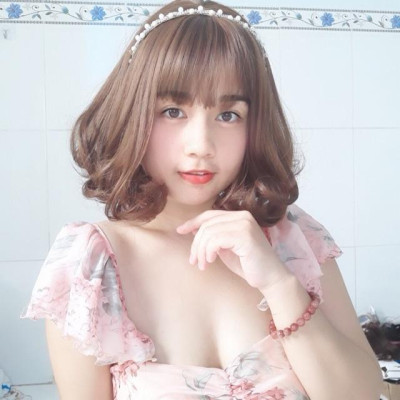 Nguyên đầu tóc giả cao cấp️ tóc víc xoăn - Tặng lưới chùm tóc