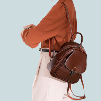 Balo nữ 100% da thật cao cấp phong cách cá tính