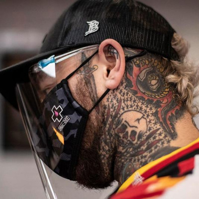 Khẩu Trang nam/nữ vải tái sử dụng và kháng khuẩn 3 Lớp Muc Off Reusable Face Mask