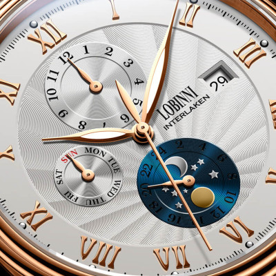 Đồng hồ nam chính hãng Lobinni No.1023LT