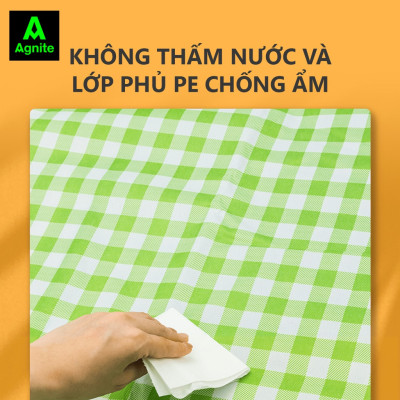 Thảm picnic, thảm dã ngoại chính hãng Agnite, thảm decor chống nước, nhiều màu đa kích thước dễ dàng gấp gọn như 1c túi