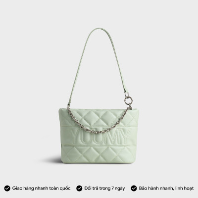 Túi Yuumy ( Thời trang nữ dập chỉ size 21 - Túi đeo vai da Seasand YN219 )