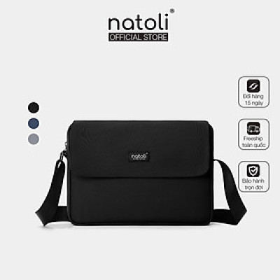 Túi đeo chéo nam nữ Casual Crossbag T2 chính hãng NATOLI đi làm đi học du lịch bản to chống nước cá tính