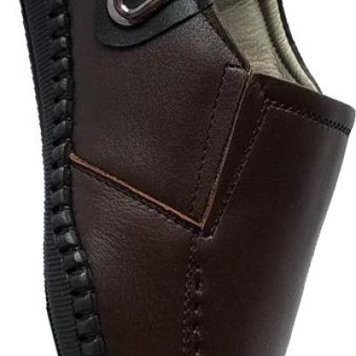 Giày Mọi Nam BIGGBEN Da Bò Thật GM119