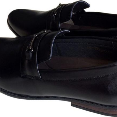 Giày tây nam Trường Hải màu đen da bò cao cấp GTN05981