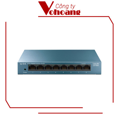 Bộ Chia Tín Hiệu TP-Link LS108G Switch Để Bàn 8 Cổng 10/100/1000Mbps - Hàng Chính Hãng