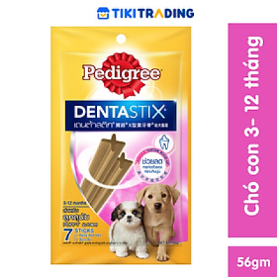 Bánh Xương Chăm Sóc Răng Dành Cho Chó Nhỏ Pedigree-56g