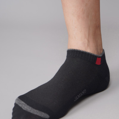 Combo 10 đôi tất vớ nam cổ ngắn Cotton Organic kháng khuẩn khử mùi JAMANO