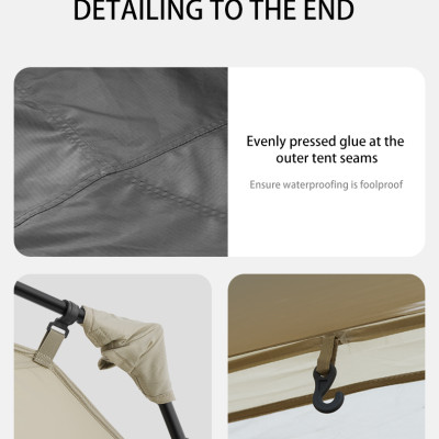 Lều cắm trại Village 5.0 lắp dựng nhanh thế hệ 2 NatureHike CNK2300ZP022