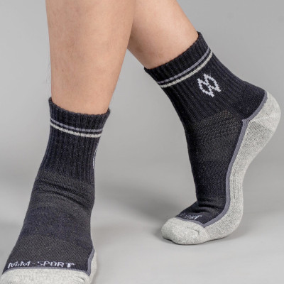 Combo 3 Đôi Tất Vớ Thể Thao, Vớ Đá Banh, Vớ Chạy Bộ Cổ Dài, Sợi Cotton Cao Cấp Chống Hôi Chân, Chống Phồng Rộp, Chống Trơn Trượt, Co Giãn 4 Chiều Mrm Manlywear - MM