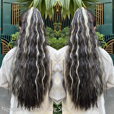 Tóc giả ngoặm - Tóc giả kẹp cao cấp light