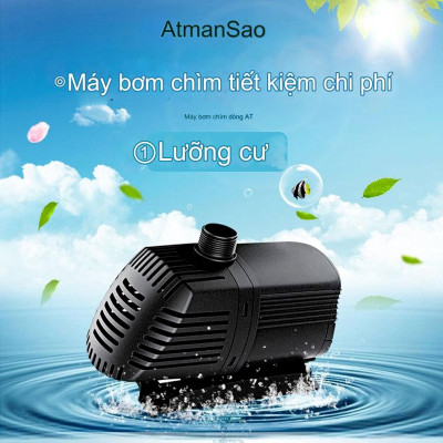 Máy bơm nước ATMAN AT10000 90W, 10000L/Hr lọc nước hồ cá koi, bơm sinh hoạt, tiểu cảnh, đài phun nước cao cấp 