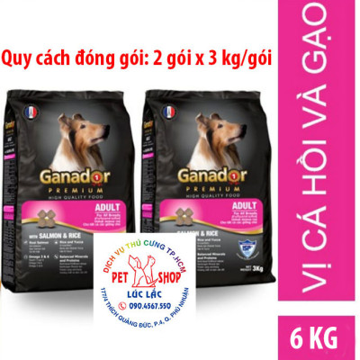 20KG Thức Ăn Hạt Chó Lớn Ganador Roasted Beef Flavor - Vị Bò Nướng - Thức ăn hạt cho Chó