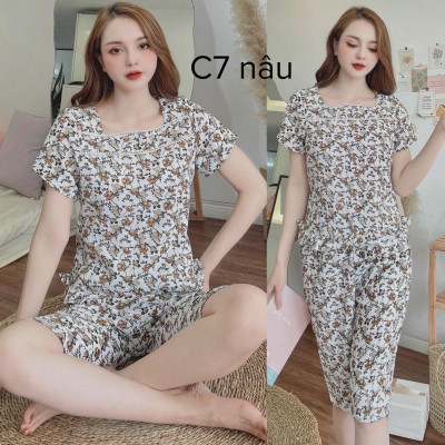 quần áo mặc nhà chất đũi