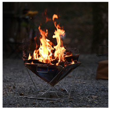 Bếp nướng than hoa gấp gọn 4-6 người Campingmoon MT-035