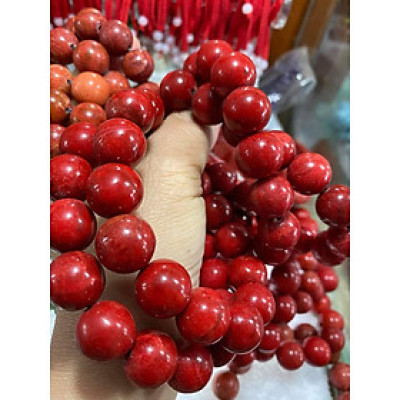 Vòng tay đá san hô đỏ  mệnh Hỏa, Thổ