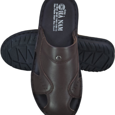 Dép Bít Mũi Nam Da bò Thật HÀ NAM Cao Cấp GSB2040