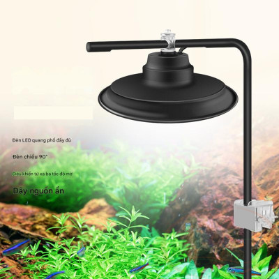Đèn led KaoKui WRGB UFO KK50 Pro dĩa kẹp bể thủy sinh cá tép tiểu cảnh bán cạn