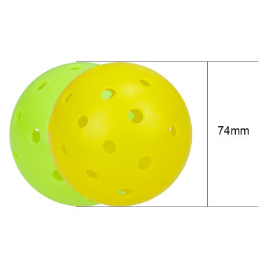 Bóng pickleball X-ace pro 40 chuẩn thi đấu, loại bóng đúc liền khối, 40 lỗ, 26 gram, đường kính 74mm, độ nảy ổn định, độ bền cao
