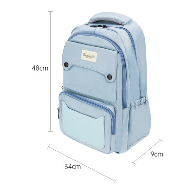 Balo Đi Học Hàn Quốc Ulzzang Thời Trang Nam Nữ Youbaili Deli - Phù Hợp Cho Học Sinh Cấp 2 Cấp 3 Tiểu Học Trung Học Sinh Viên Chống Nước Đựng Được Laptop Đi Chơi Du Lịch Dễ Thương Cute Nhiều Màu Cá Tính Unisex Nam Nữ