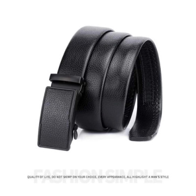 Thắt Lưng Nam - Dây Lưng Nam cao cấp khóa kim loại kiểu tự động chất liệu bền bỉ phong cách nam tính