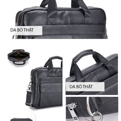 Túi xách nam DA BÒ THẬT phong cách mới – BEE GEE CCS5556