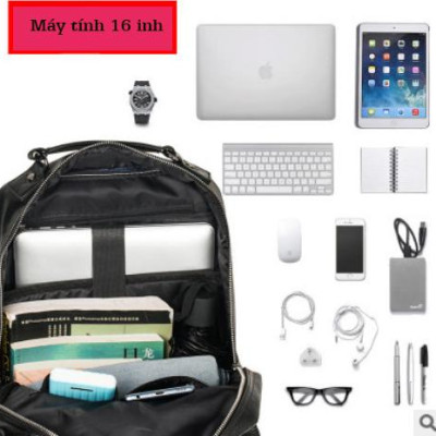 Ba lô da nam công suất lớn phong cách châu âu