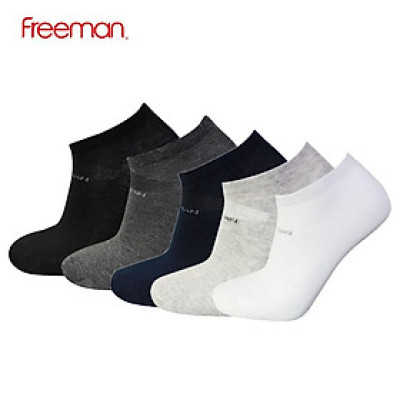 Combo 5 đôi Tất vớ cổ ngắn, chất liệu cotton FREEMAN [SOC20...]