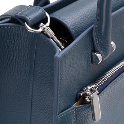 Túi xách nữ công sở Gence da bò Mill TX14 Blue Fairy