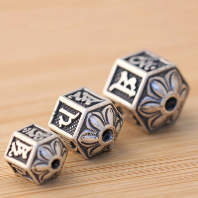 Charm bạc xỏ ngang - Ngọc Quý Gemstones