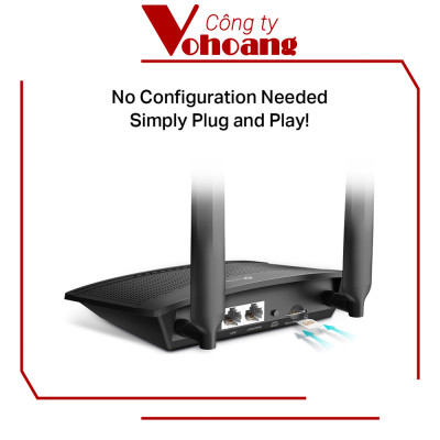 Tp-Link MR100 | Router Wi-Fi 4G LTE Chuẩn N Tốc Độ 300 Mbps | Hàng Chính Hãng