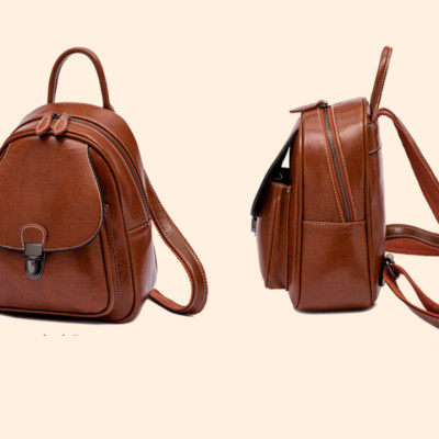 Balo nữ 100% da thật cao cấp phong cách cá tính