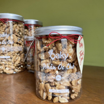 Nhân Óc Chó Vàng Oaky 350g (Size Lớn) – Hạt Nhập Khẩu Mỹ, Giàu Omega-3, Tốt Cho Tim Mạch