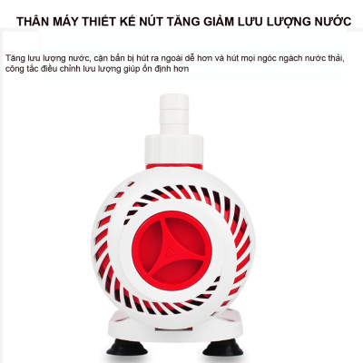 Bơm BAOYU BY104 (40W, 3000L/H) | Cực Êm, Siêu Bền, Tiết Kiệm Điện, BH Uy Tín!