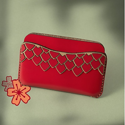 Bộ ví Sen Rồng hiệu Khacten.com - Hàng chính hãng