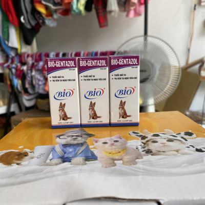 Thuốc Nhỏ Mắt Bio-Genta Drop Trị Viêm Giác Mạc Kết Mạc Đỏ Mắt - Mờ Đục Mắt Cho Chó Mèo