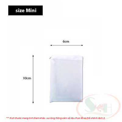 Túi lọc lưới siêu mịn khóa kéo nhựa đựng vật liệu purigen sứ lọc nhỏ bể cá tép thủy sinh