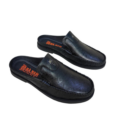 Dép Bít Mũi Nam HÀ NAM Da Bò Thật Cao Cấp GSB20130