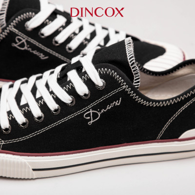 Giày Sneaker Vải Unisex DINCOX D21 Black Cách Ấn Tượng