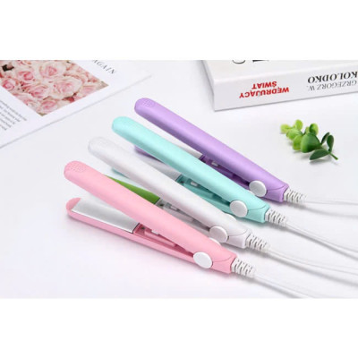 Phụ kiện tóc -Dụng cụ dập tóc   mini có hộp ,  nhiều chức năng , nhỏ gọn tiện lợi khi đi du lịch 