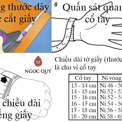 Vòng tay đá mã não lông chuột liền khối bản hẹ trung mệnh kim, thủy - Ngọc Qúy Gemstones