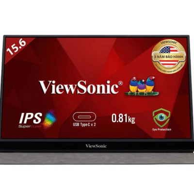 Màn Hình Di Động Viewsonic VG1655 16" IPS FHD USB C- Hàng chính hãng 