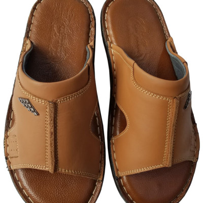 Dép Nam BIGGBEN May Đế Da Bò Thật DN120