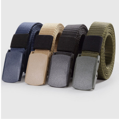 Thắt lưng nam dù chiến thuật mặt nhựa bền mạnh mẽ cá tính 203915 m