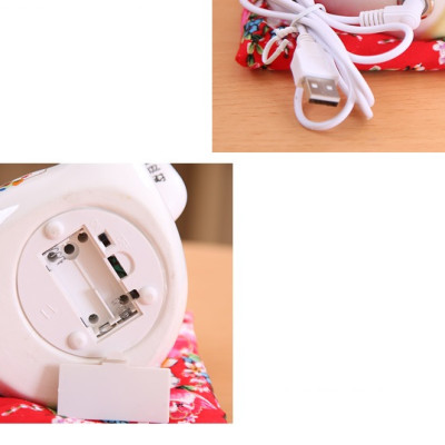 Mèo Thần Tài  Maneki Neko  vẫy tay chiêu tài lộc 16cm bằng gốm sứ - mẫu giao ngẫu nhiên